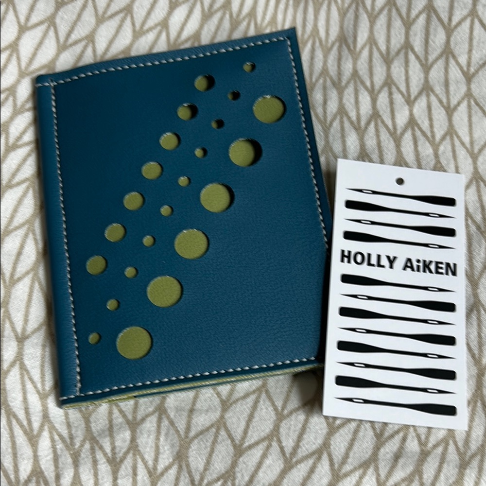 Blue and Olive Wallet